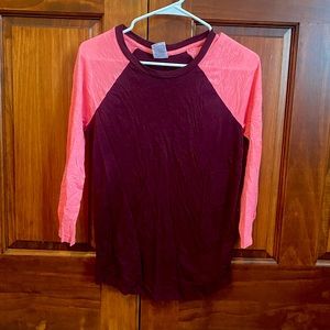 VS PINK Baseball Tee